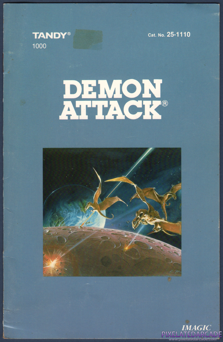 Demon Attack: Instruction Manual - Page 1