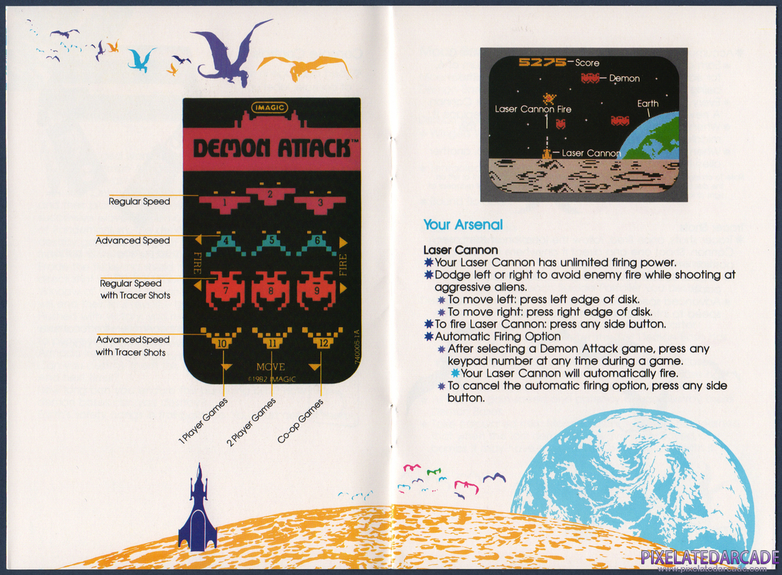 Demon Attack: Instruction Manual - Page 3