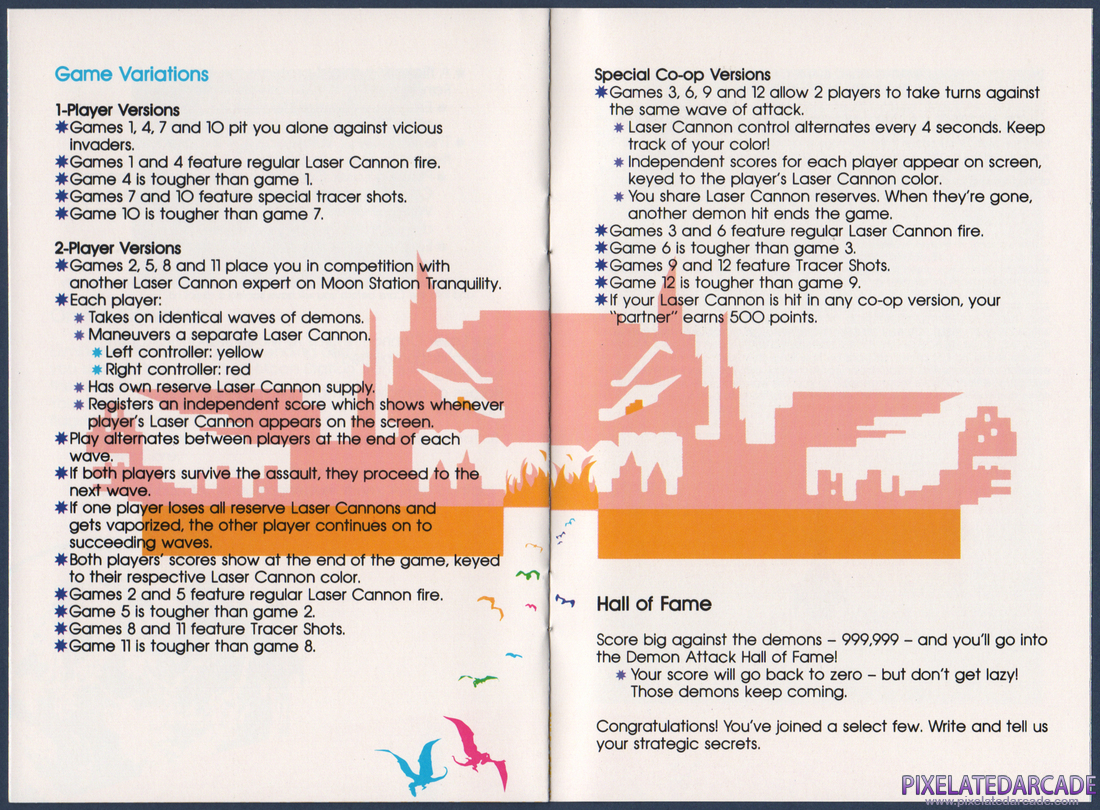 Demon Attack: Instruction Manual - Page 7