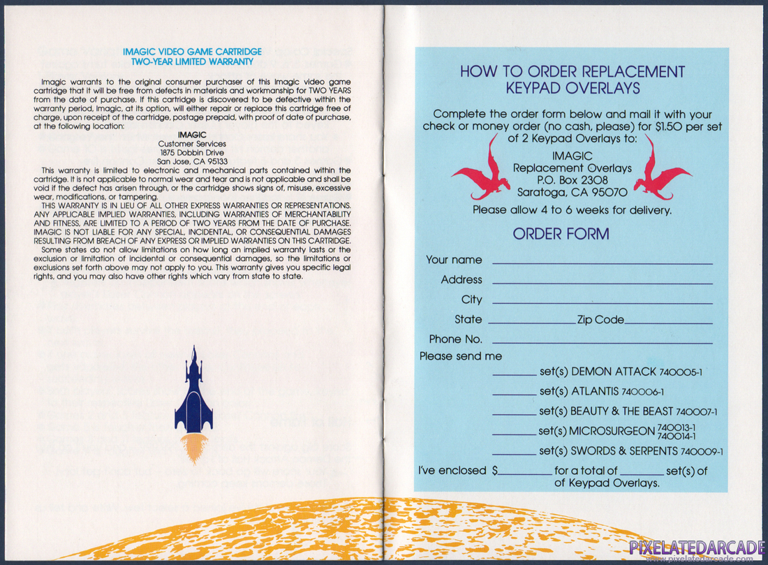 Demon Attack: Instruction Manual - Page 8