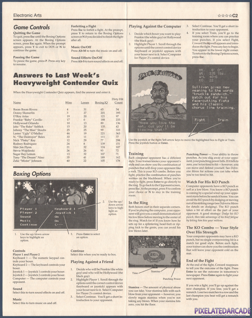 Low Blow: Instruction Manual - Page 2