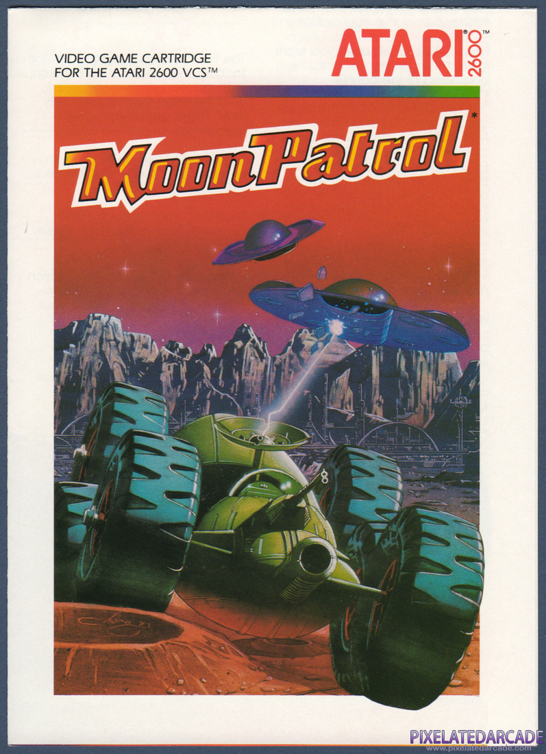 Moon Patrol: Instruction Manual - Page 1