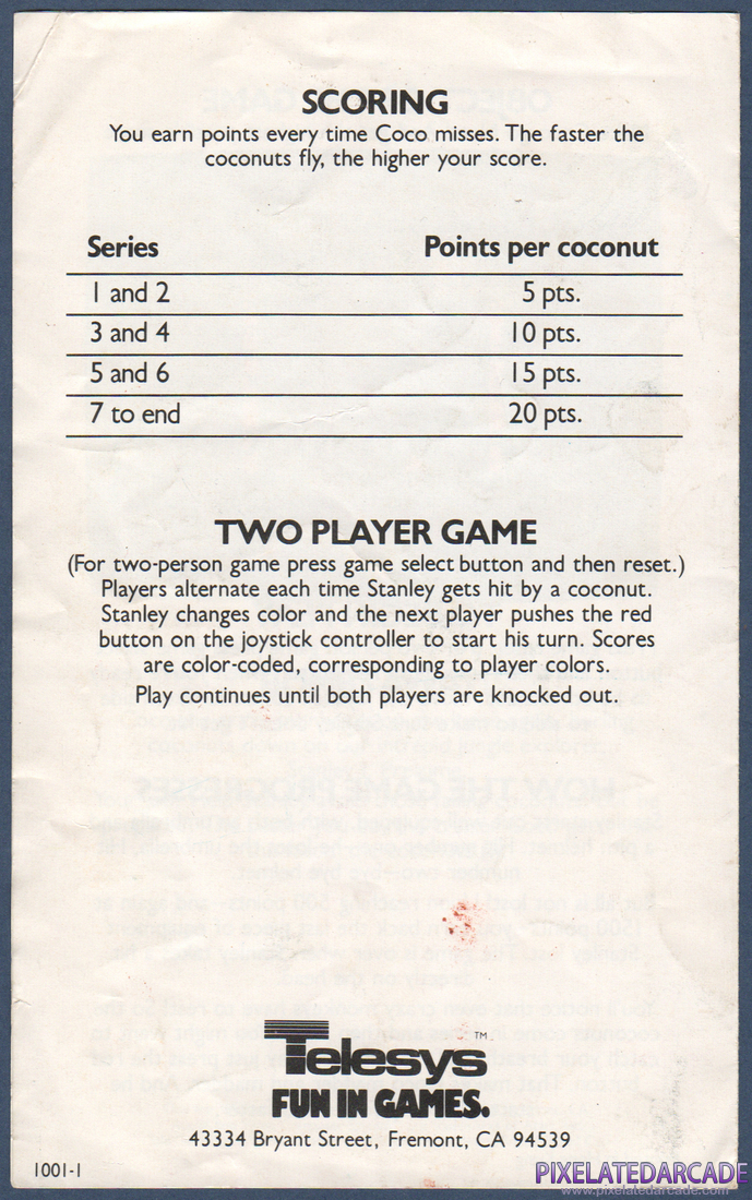 CocoNuts: Instruction Manual - Page 3