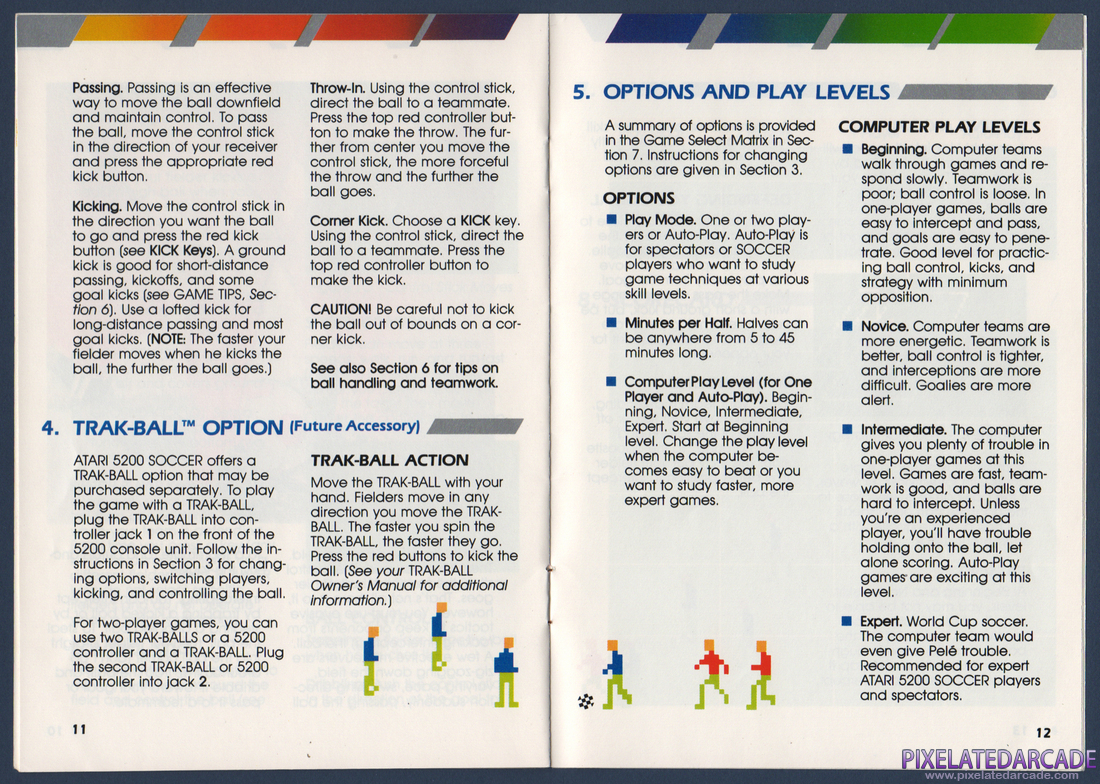 RealSports Soccer: Instruction Manual - Page 8