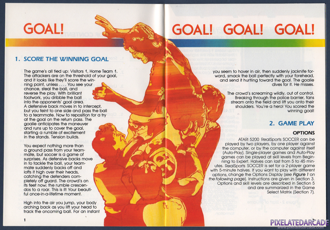 RealSports Soccer: Instruction Manual - Page 3