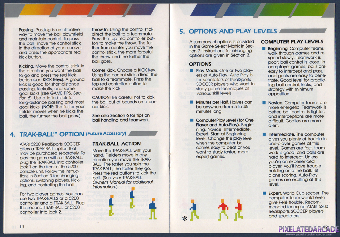 RealSports Soccer: Instruction Manual - Page 8