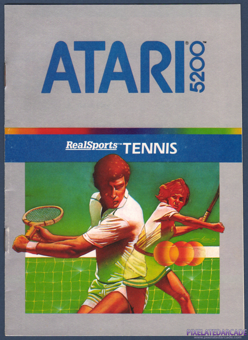 RealSports Tennis: Instruction Manual - Page 1