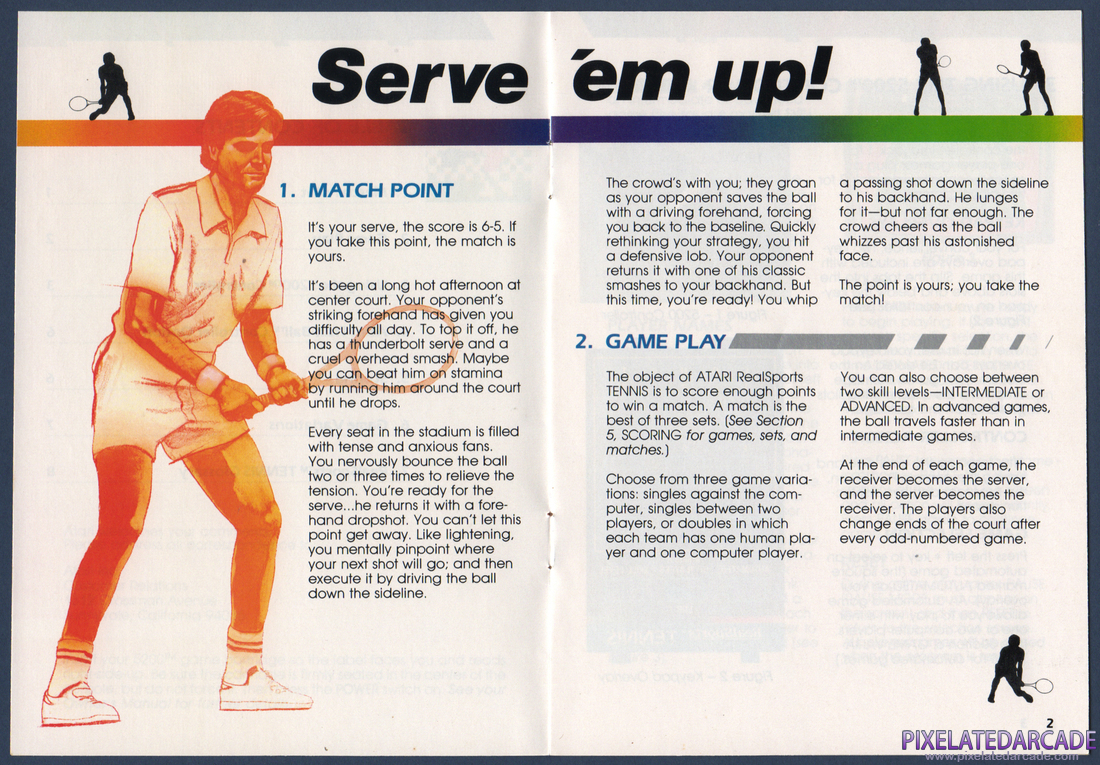 RealSports Tennis: Instruction Manual - Page 3