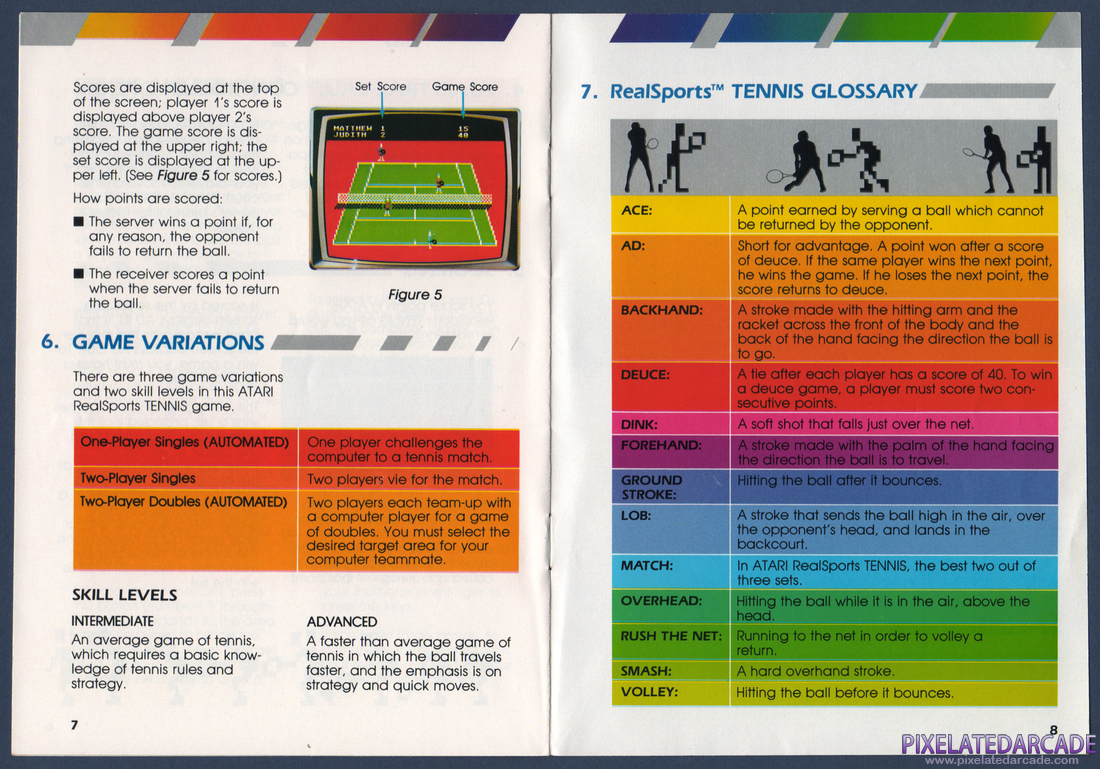 RealSports Tennis: Instruction Manual - Page 6