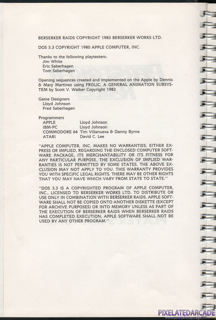 Berserker Raids: Instruction Manual - Page 2