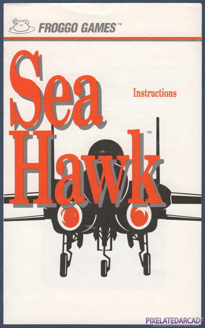 Sea Hawk: Instruction Manual - Page 1
