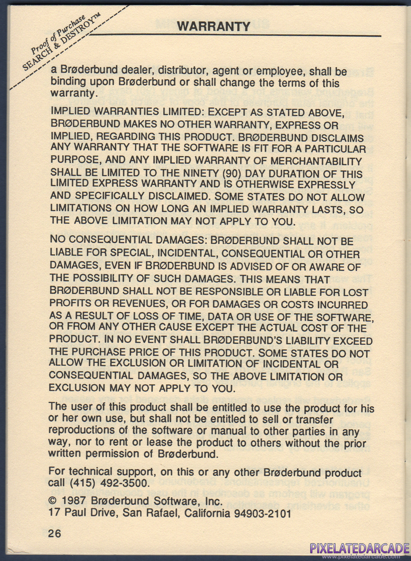 Search and Destroy: Search and Destroy Instruction Manual - Page 30