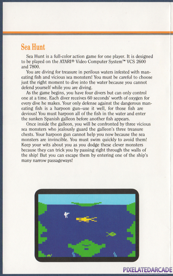 Scuba Diver: Instruction Manual - Page 2