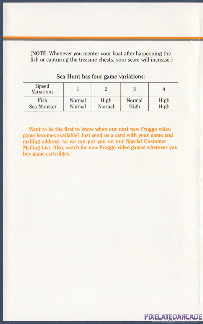 Scuba Diver: Instruction Manual - Page 5