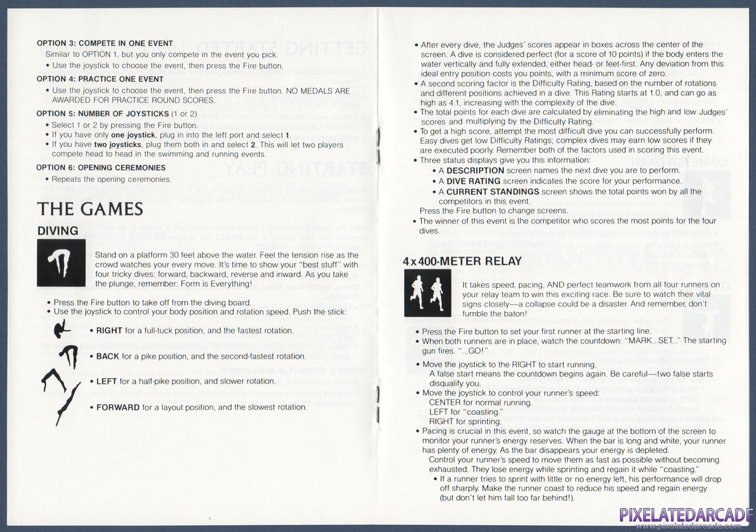 Summer Games: Instruction Manual - Page 3