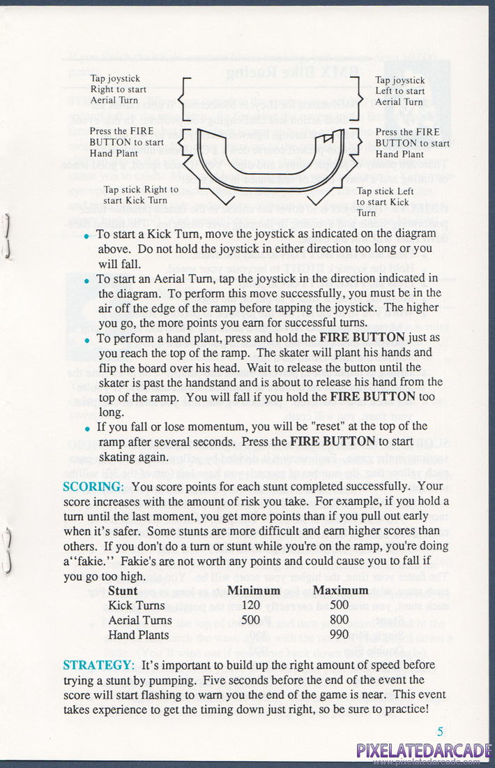 California Games: Instruction Manual - Page 5