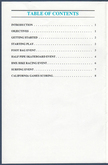 Table of Contents
