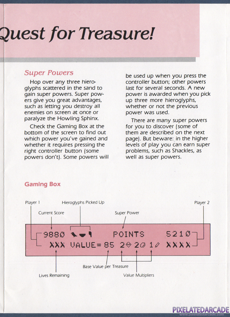 Desert Falcon: Instruction Manual - Page 4
