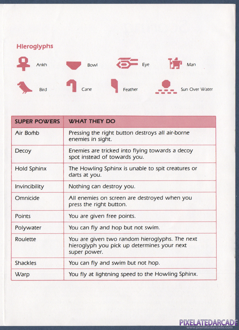 Desert Falcon: Instruction Manual - Page 5