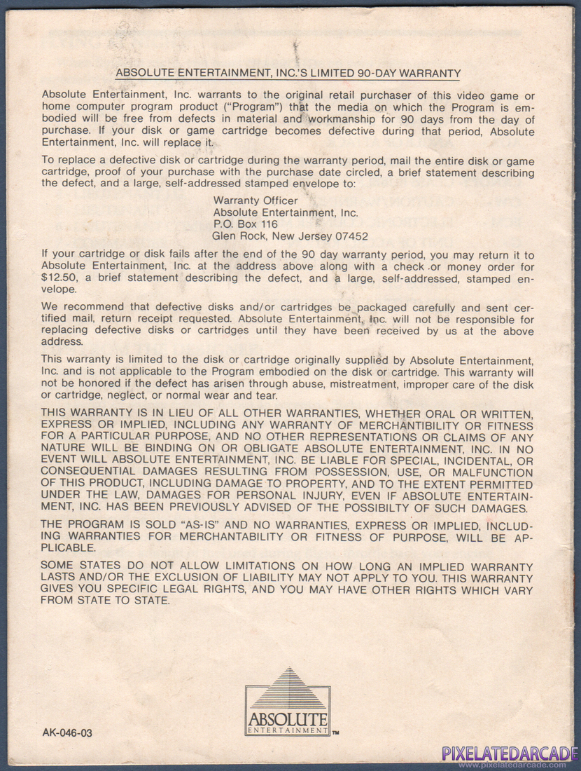 Tomcat: The F-14 Fighter Simulator: Instruction Manual - Page 12