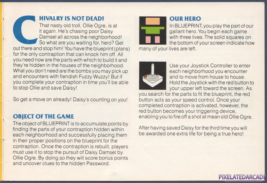 Blueprint: Instruction Manual - Page 3
