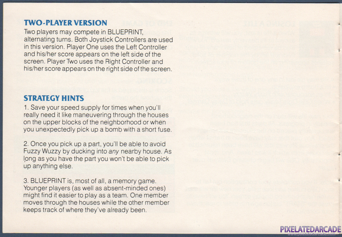 Blueprint: Instruction Manual - Page 10