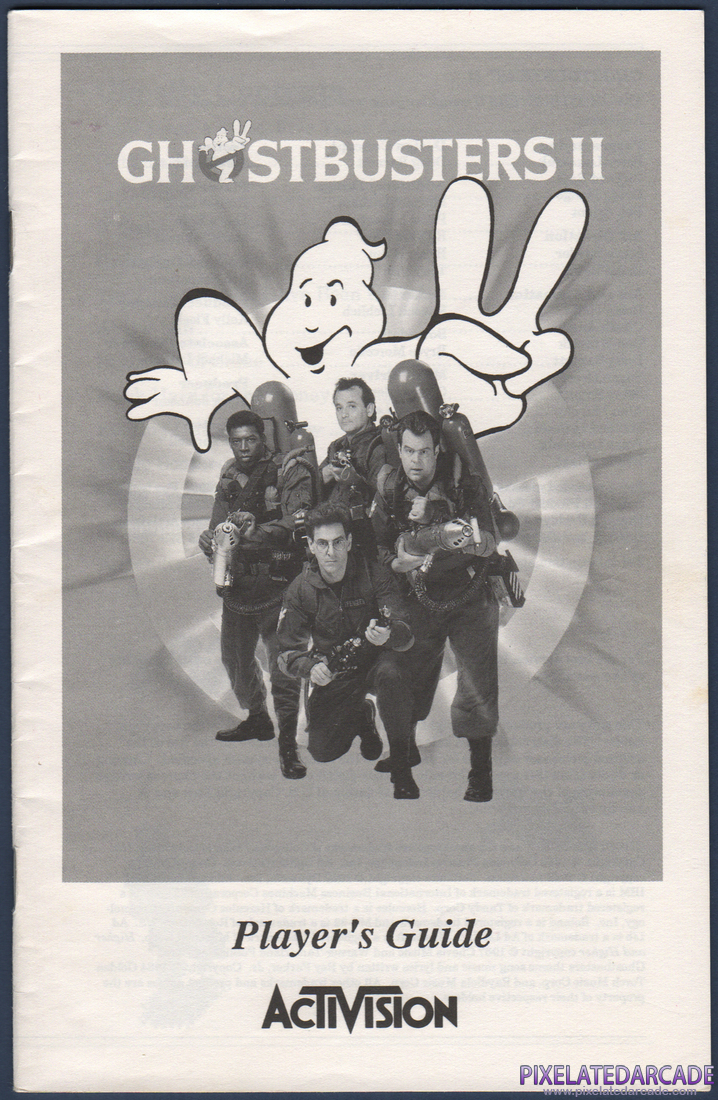 Ghostbusters II: Instruction Manual - Page 1