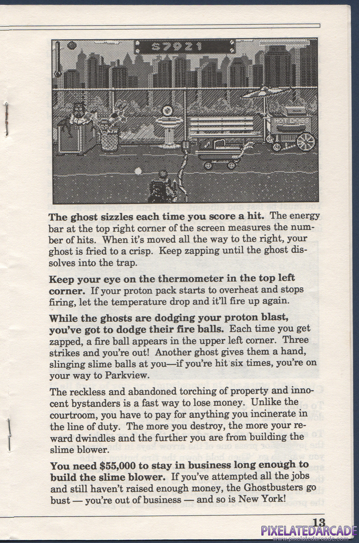 Ghostbusters II: Instruction Manual - Page 13