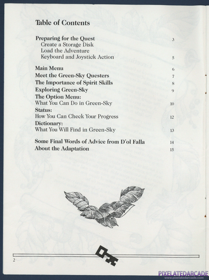 Below the Root: Instruction Manual - Page 2