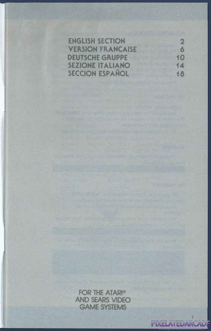 Cross Force: Instruction Manual - Page 1