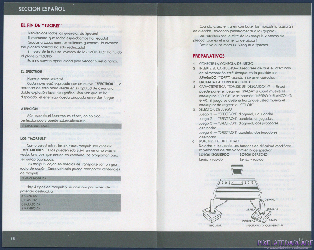 Cross Force: Instruction Manual - Pages 18 - 19