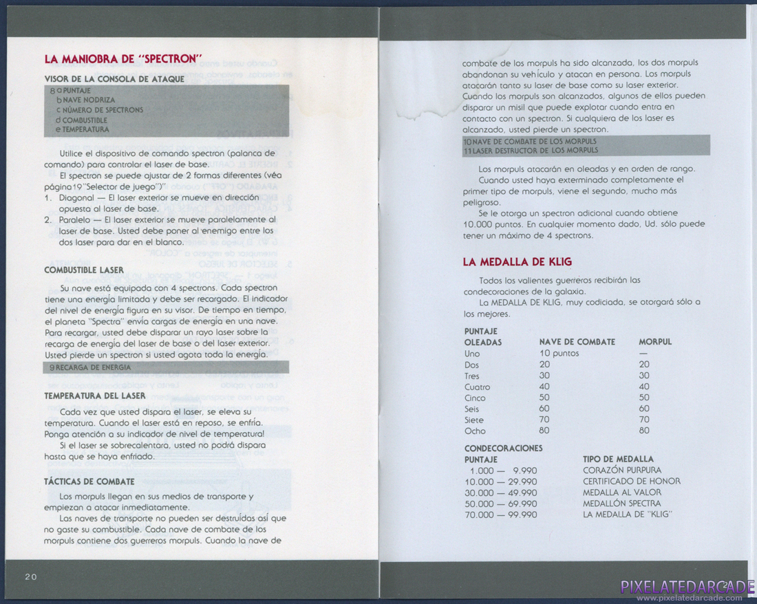 Cross Force: Instruction Manual - Pages 20 - 21