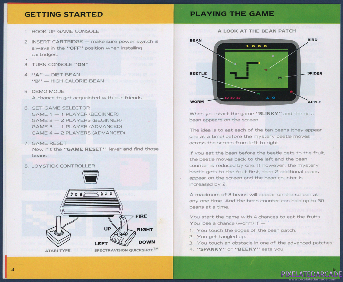 Tape Worm: Instruction Manual - Page 4