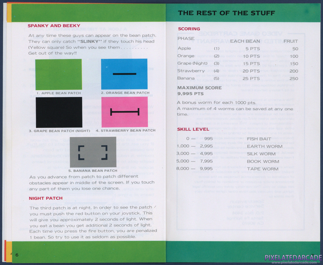 Tape Worm: Instruction Manual - Page 5