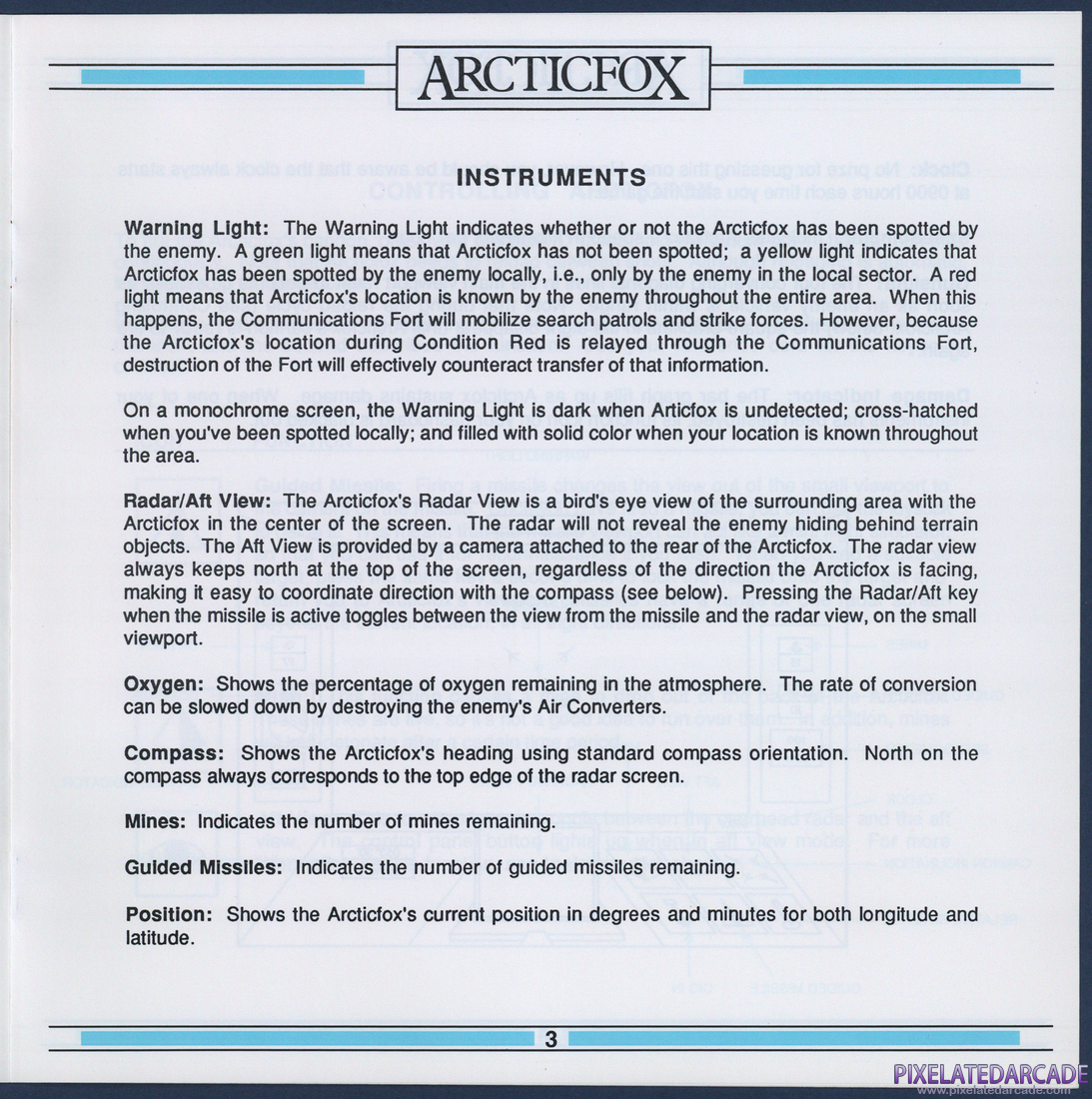 Arcticfox: Instruction Manual - Page 3
