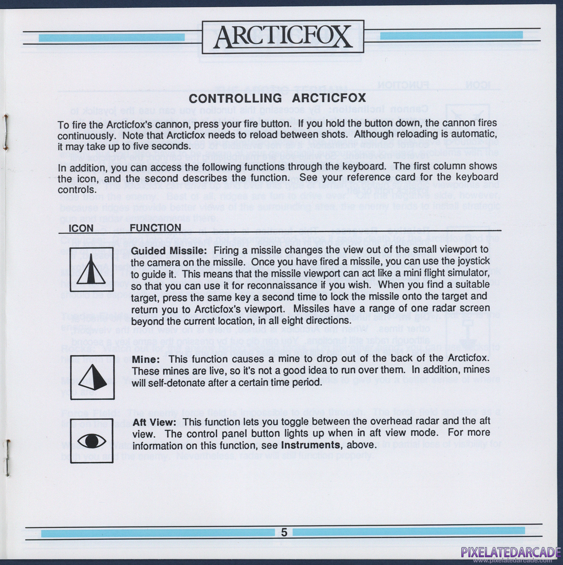 Arcticfox: Instruction Manual - Page 5