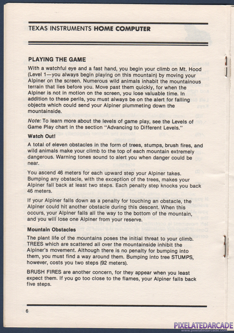 Alpiner: Instruction Manual - Page 8