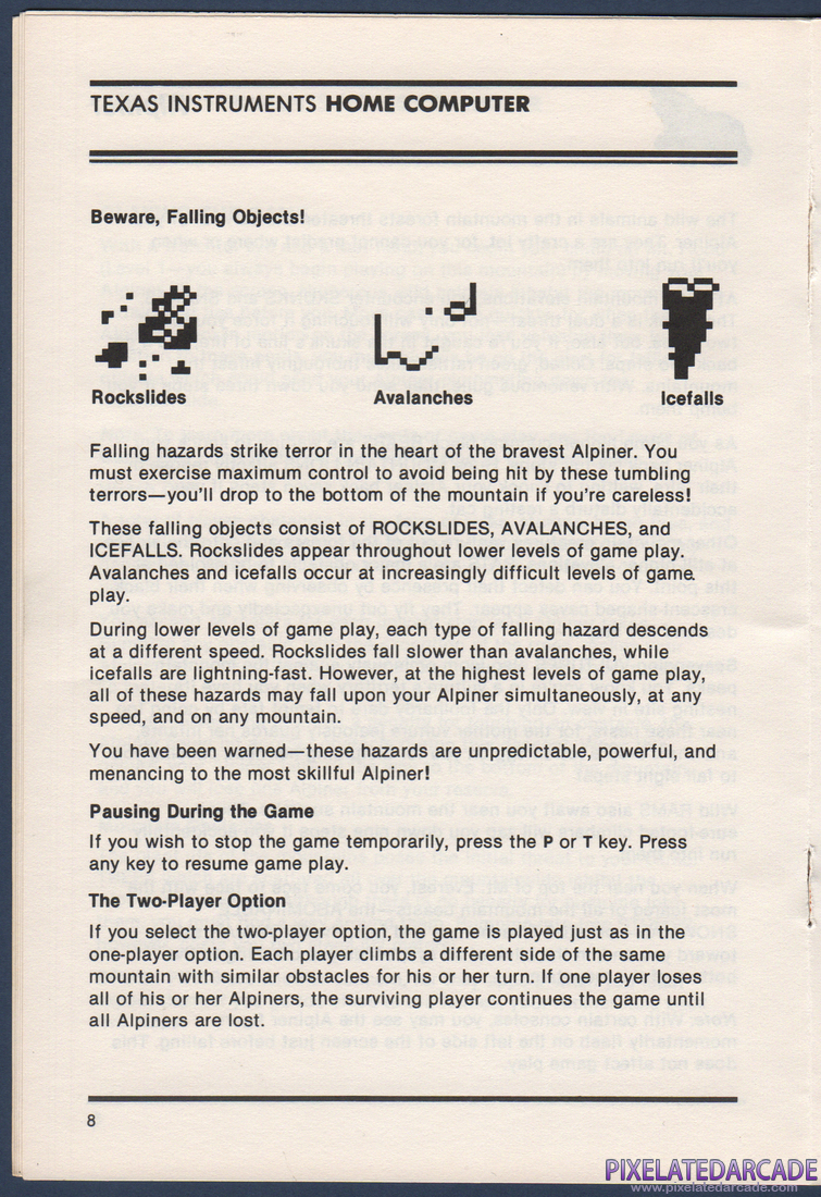 Alpiner: Instruction Manual - Page 10