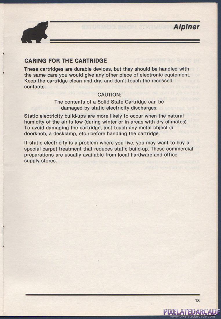 Alpiner: Instruction Manual - Page 15