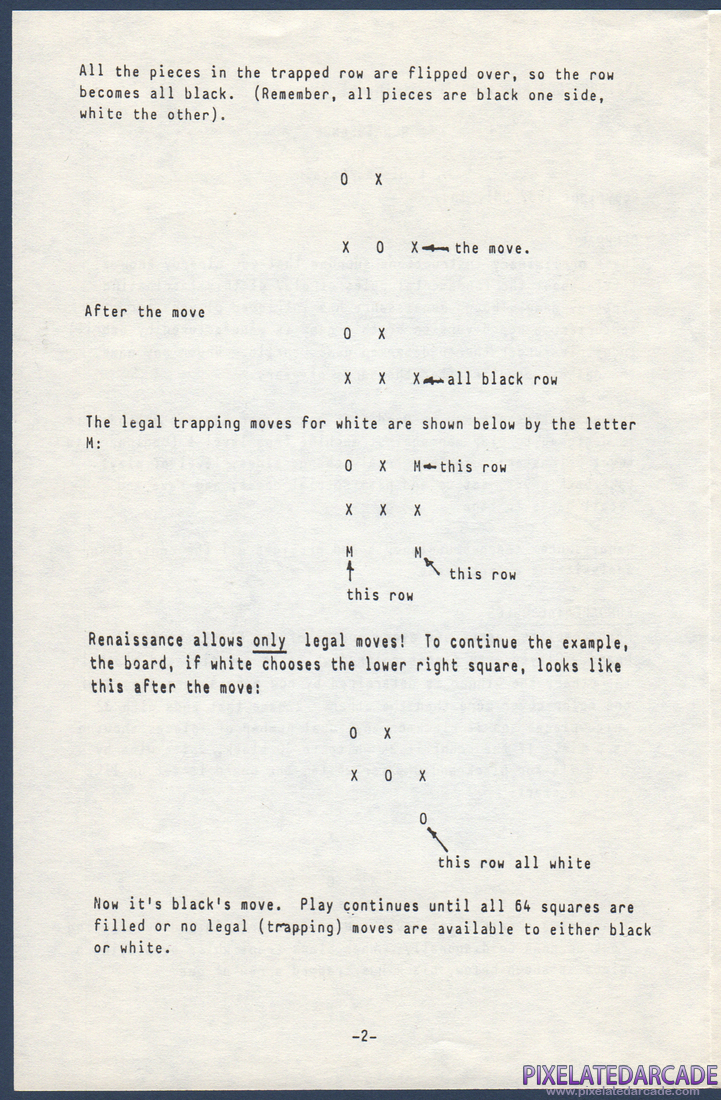 Renaissance: Instruction Manual - Page 2