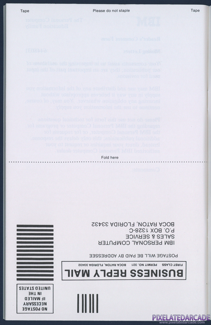 Missing Letters: Instruction Manual - Form 1 Back