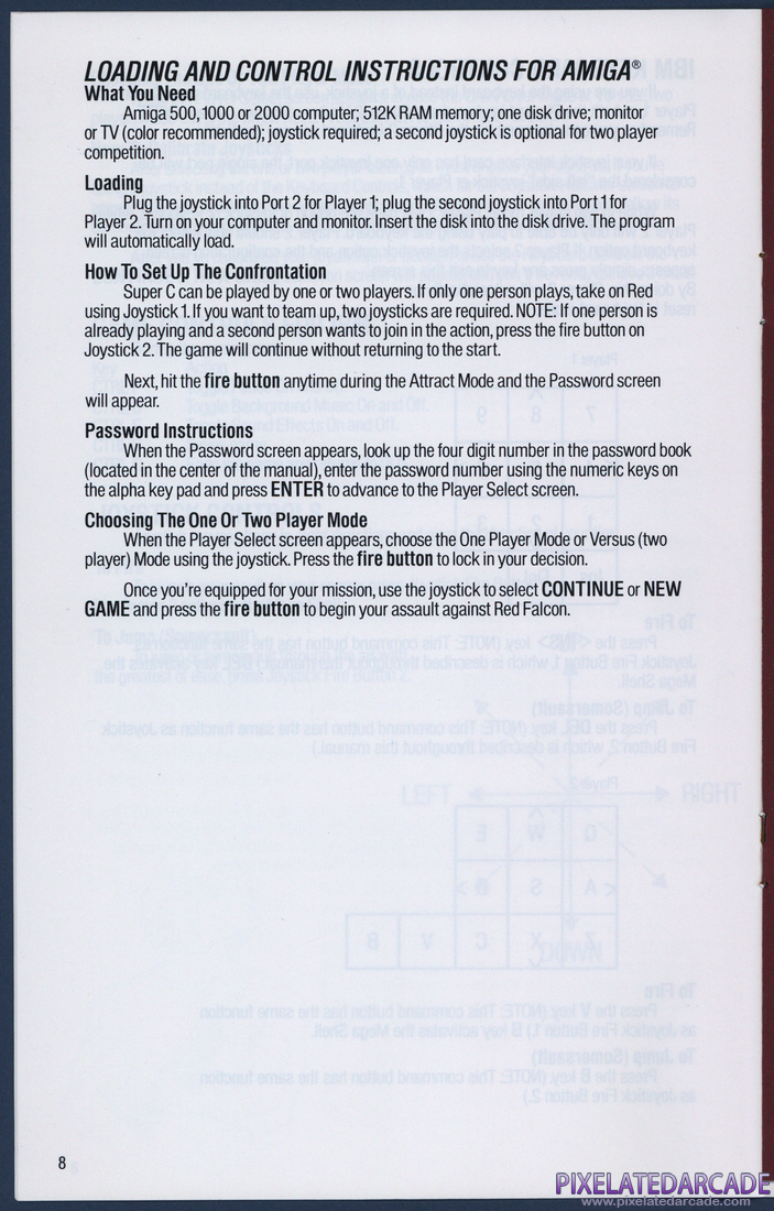Super Contra: Instruction Manual - Page 8