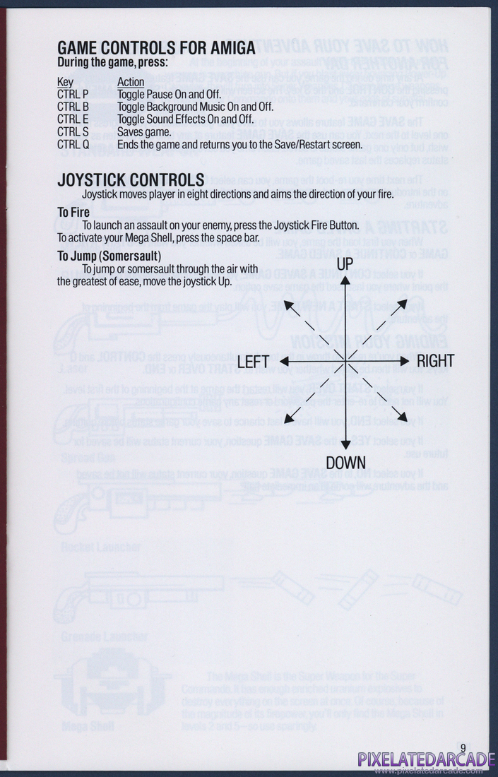Super Contra: Instruction Manual - Page 9