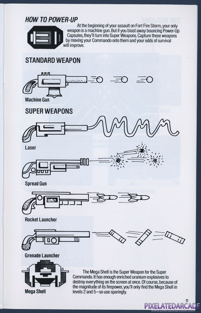 Super Contra: Instruction Manual - Page 11