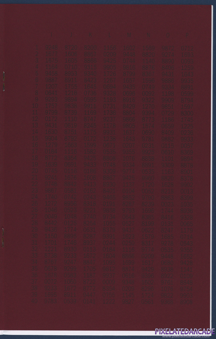 Super Contra: Instruction Manual - Password Book 2