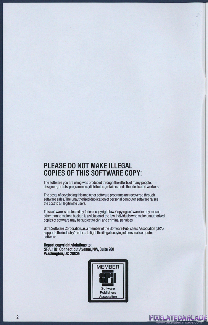 Metal Gear: Instruction Manual - Page 2