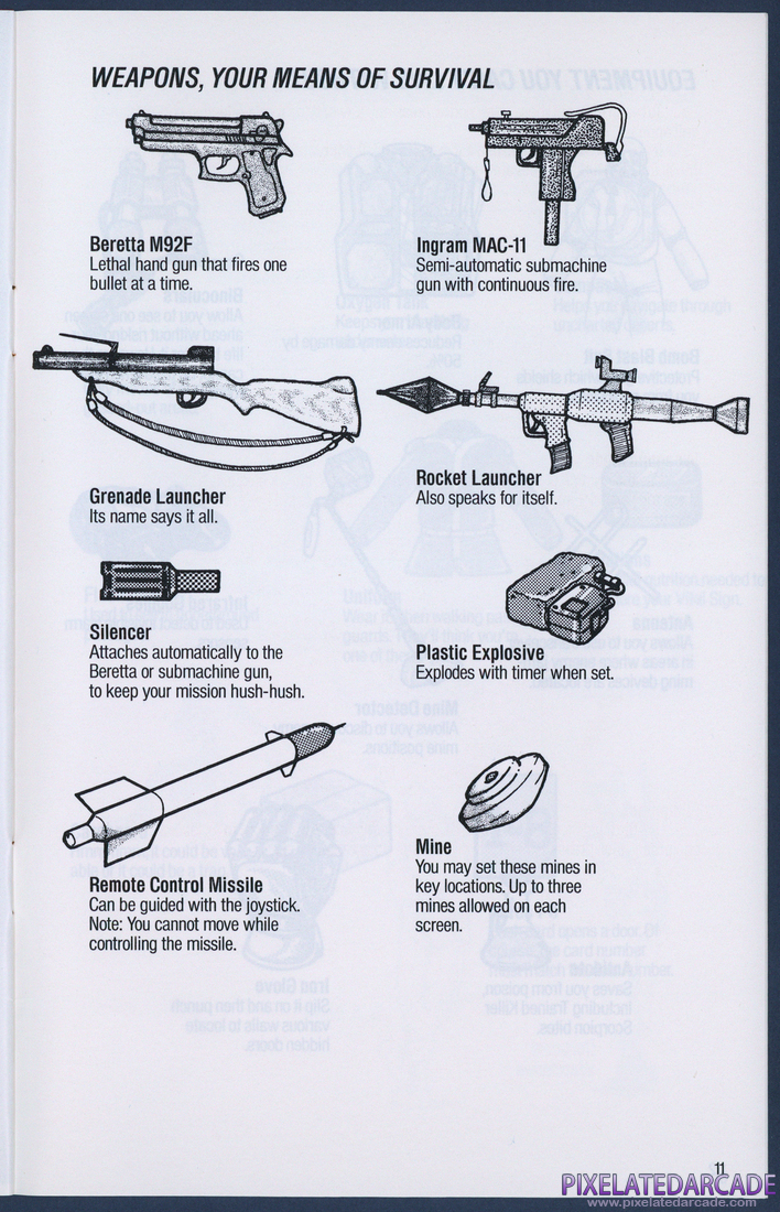 Metal Gear: Instruction Manual - Page 11