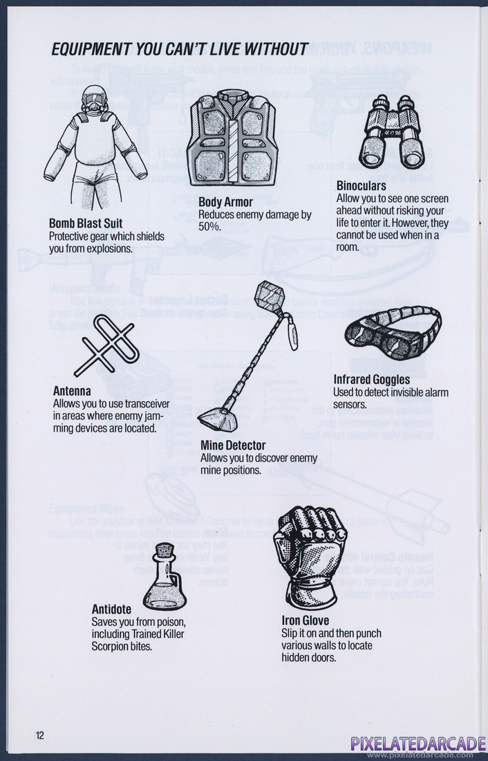 Metal Gear: Instruction Manual - Page 12