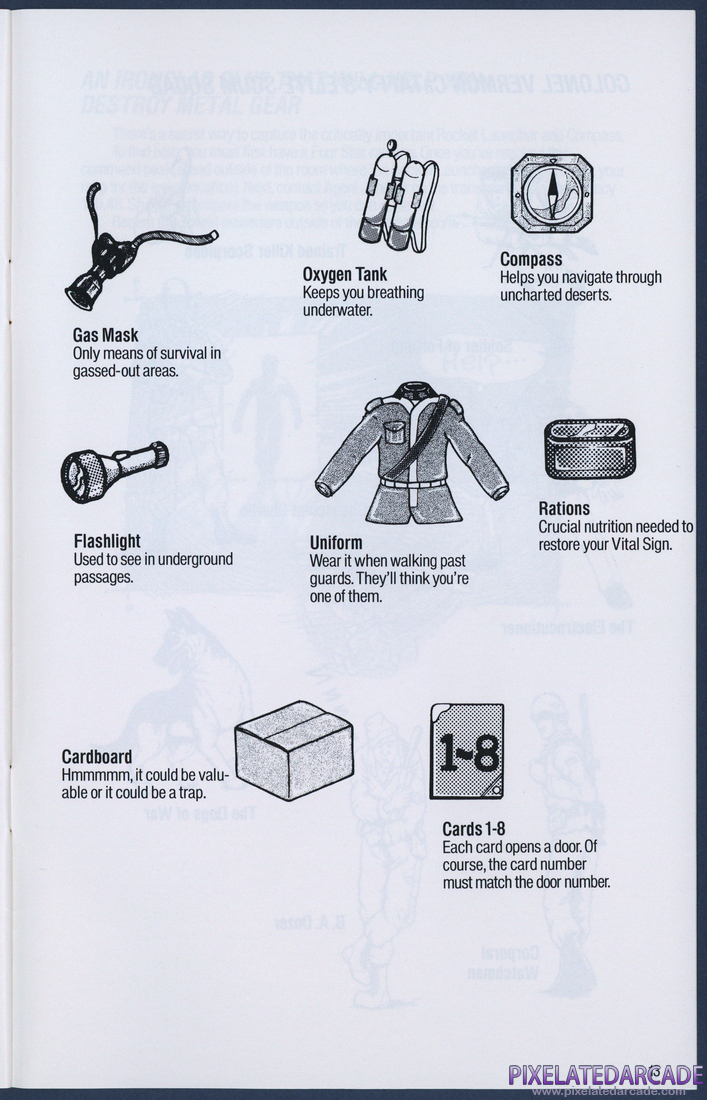 Metal Gear: Instruction Manual - Page 13