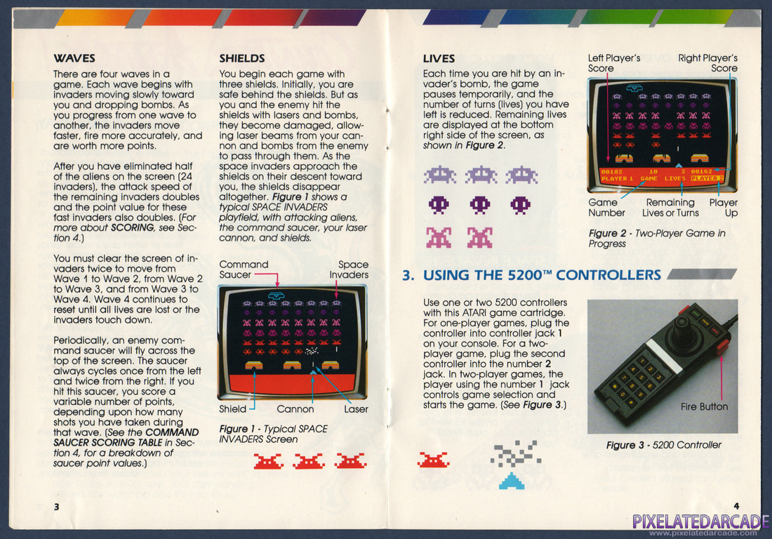 Space Invaders: Instruction Manual - Page 4